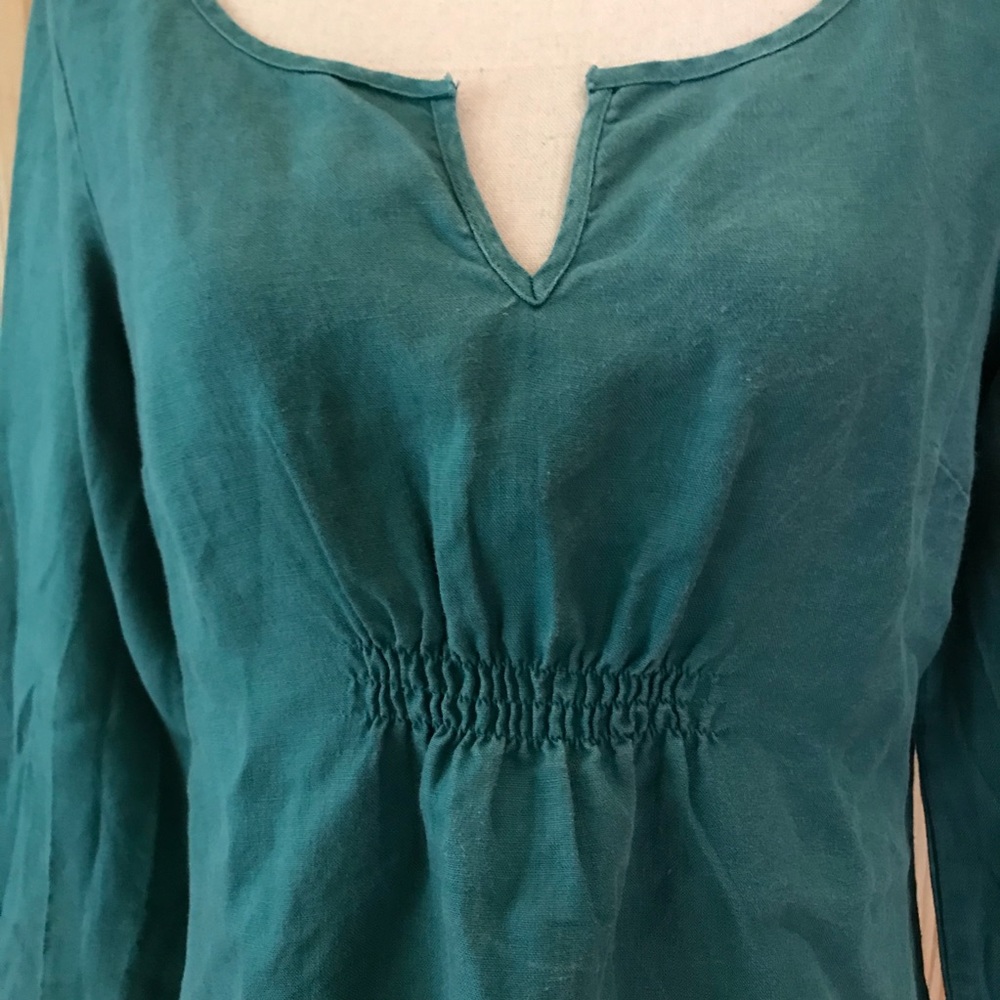 Boho Linen Top - Picture 4 of 6